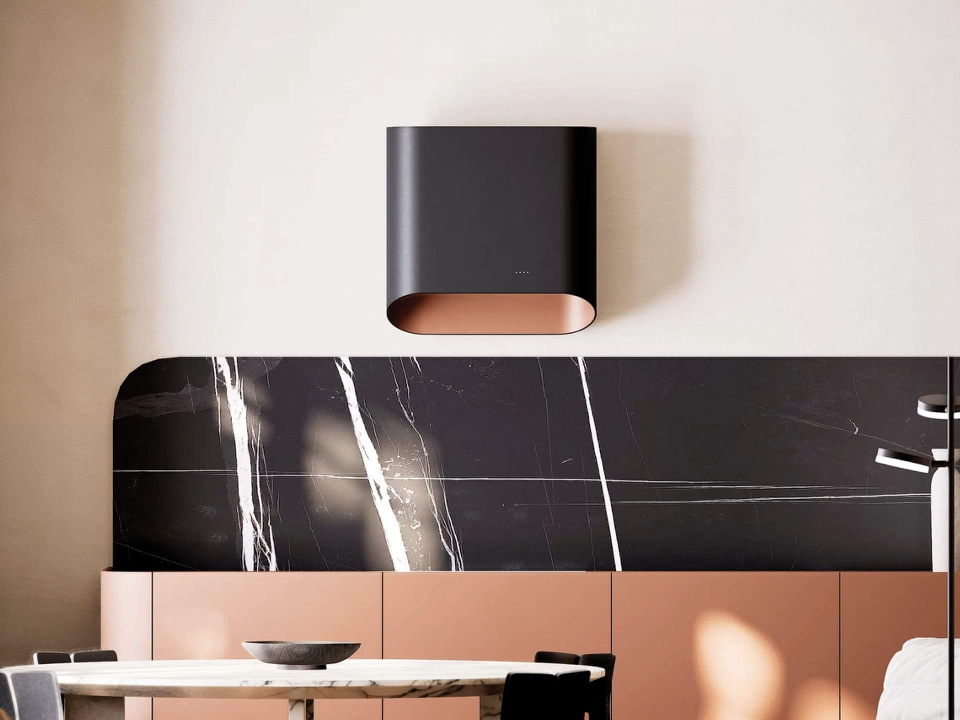 Simple black rose gold 3